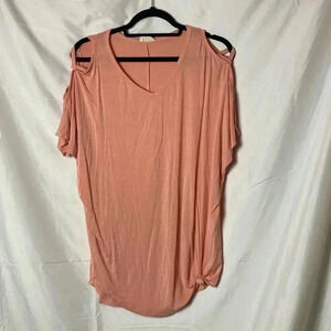 BE STAGE crisscross sleeve‎ top